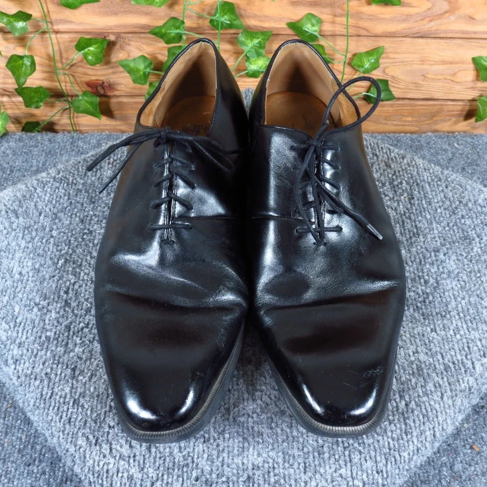 Giorgio Brutini Rocco Mens Oxford Dress Shoes Size 13M Formal Business Black